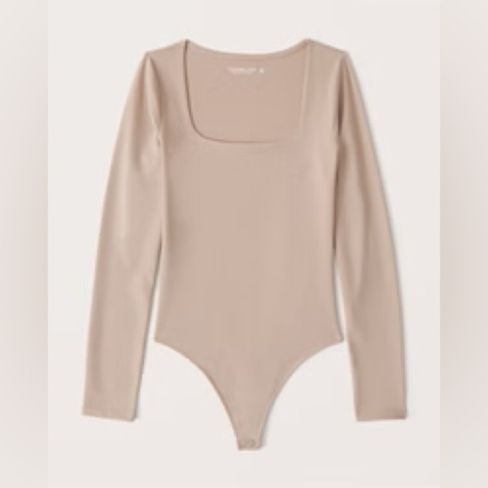 Abercrombie & Fitch Long Sleeve Seamless Bodysuit